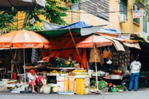 Photo Colorful bazaars