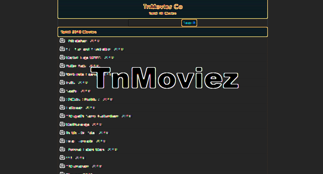 TnMoviez 2022 –Best Quality HDMovies Download TnMoviez HD Tamil Movies, Latest TnMoviez Movies News at TnMoviez in