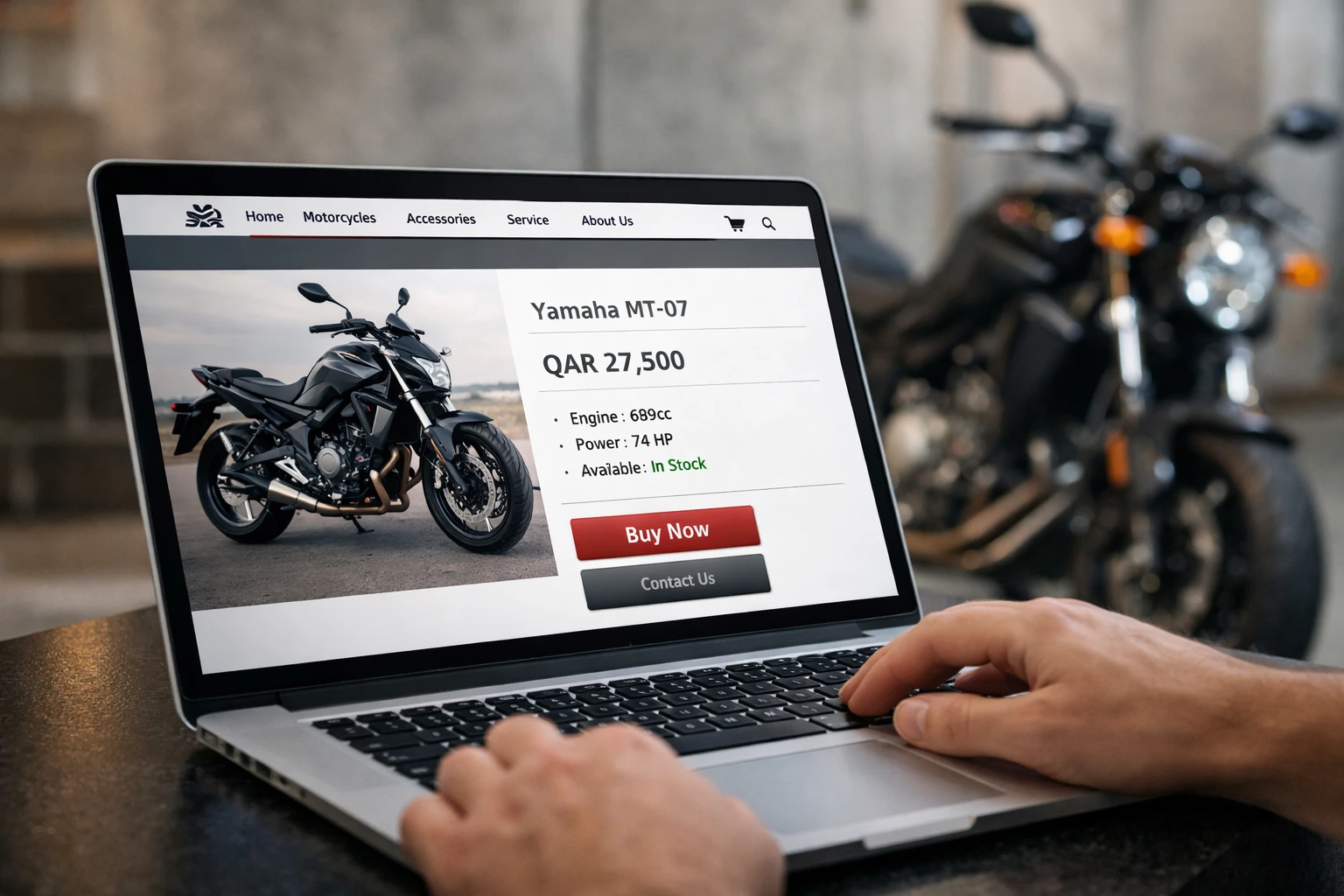 Top motorcycle online stores in Qatar for fast delivery