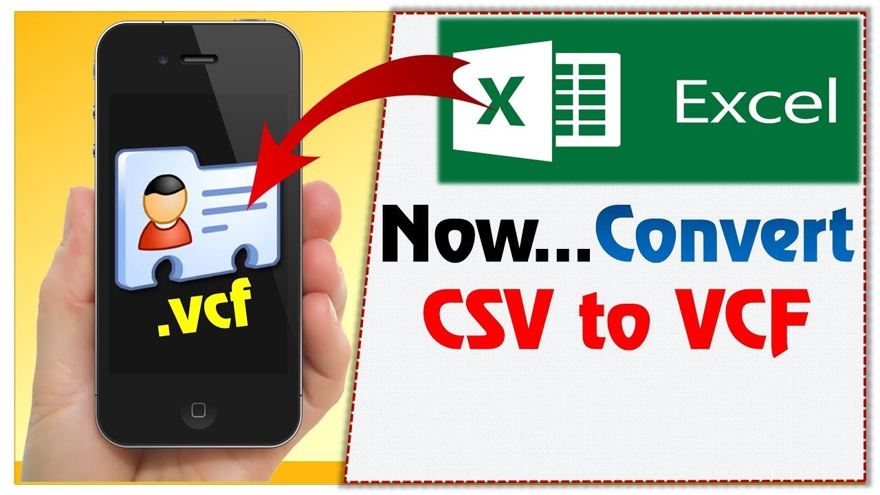 How to Convert Contact File from .csv to .vcf in a Professional Way?