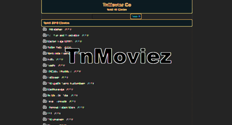 TnMoviez 2022 – High Quality Download TnMoviez HD Tamil Movies, Latest TnMoviez Movies News at TnMoviez in
