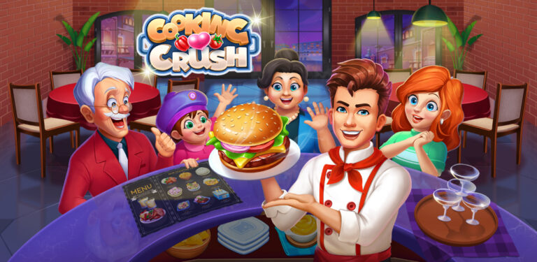 Cooking Crush: Be a mad chef and play cooking games for free