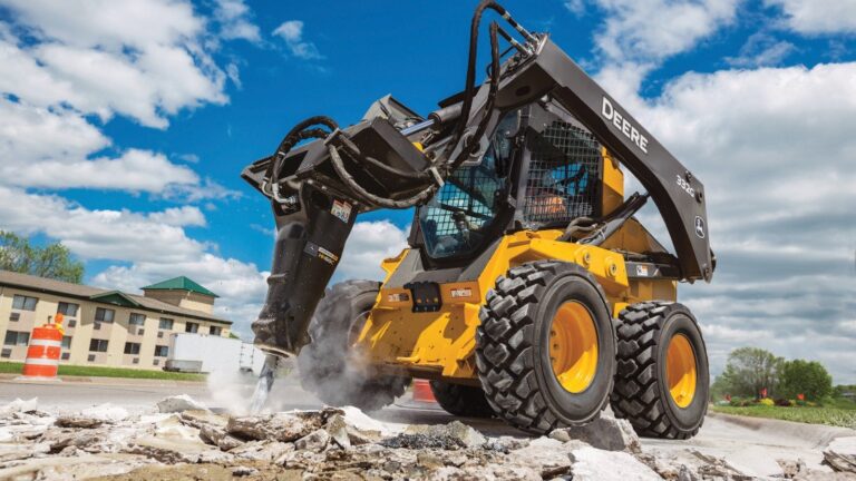 How Skid Steers Are Used in Demolition Work