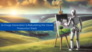 AI Image Generation as a Shift in the Visual Production Stack