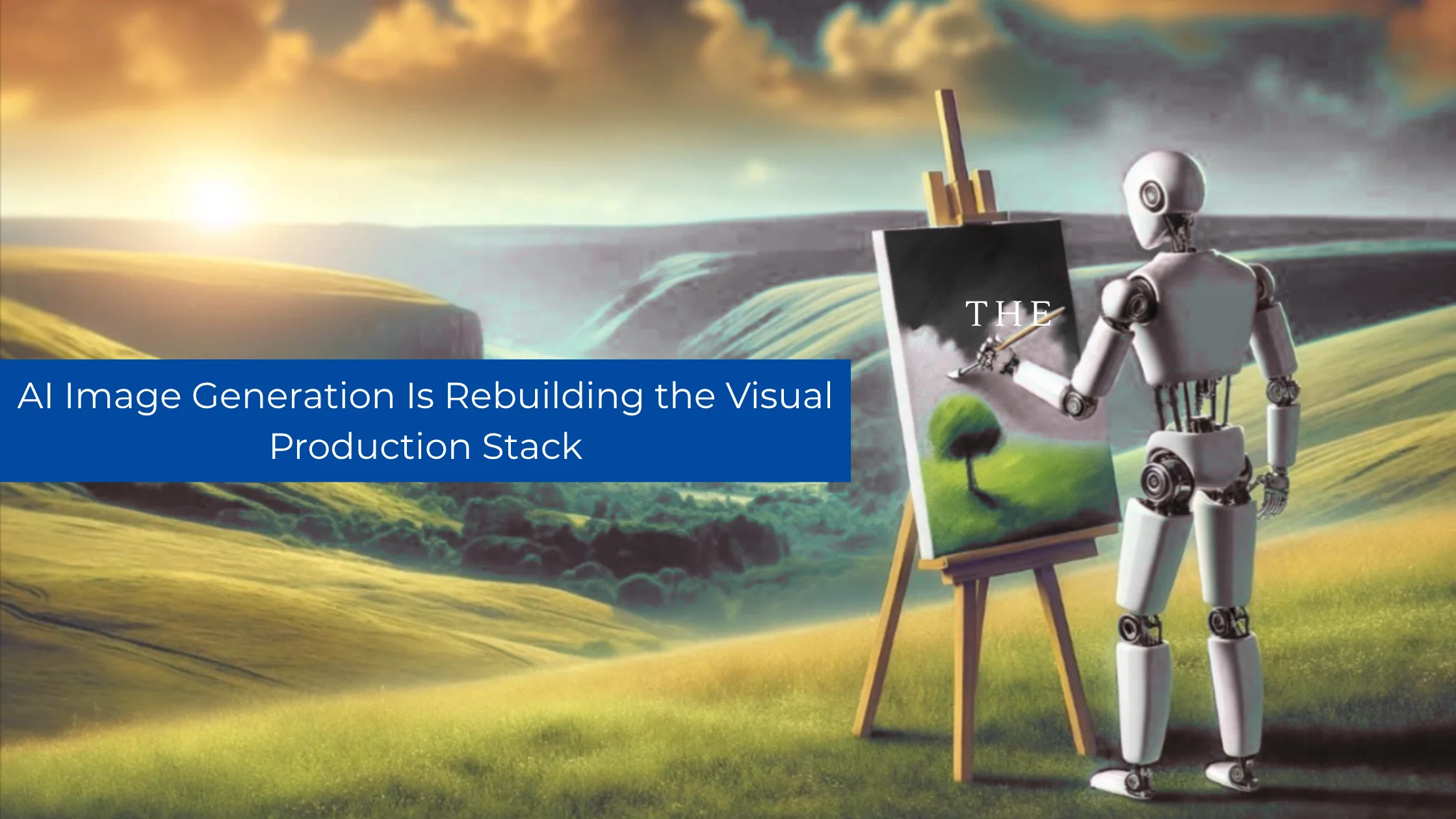 AI Image Generation as a Shift in the Visual Production Stack